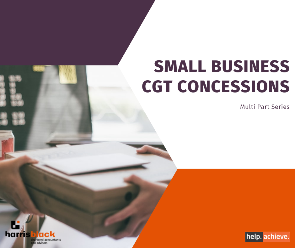 Small Business CGT Concessions (Part 2)